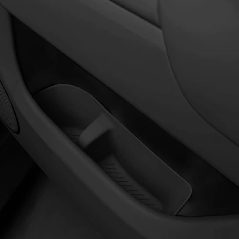 Lixiang L6 silikon qapı altı saxlama qutusu Qara