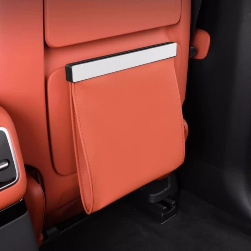 Lixiang ikinci sıra oturacaq silikon saxlama qutusu qəhvəyi