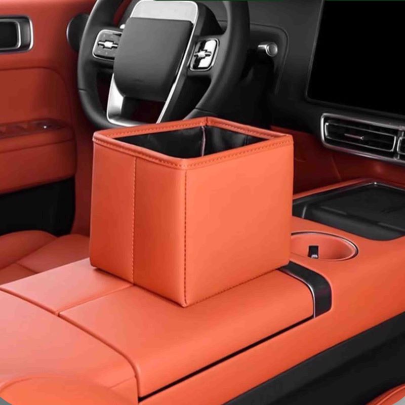 Lixiang Qatlanan zibil qutusu Qəhvəyi