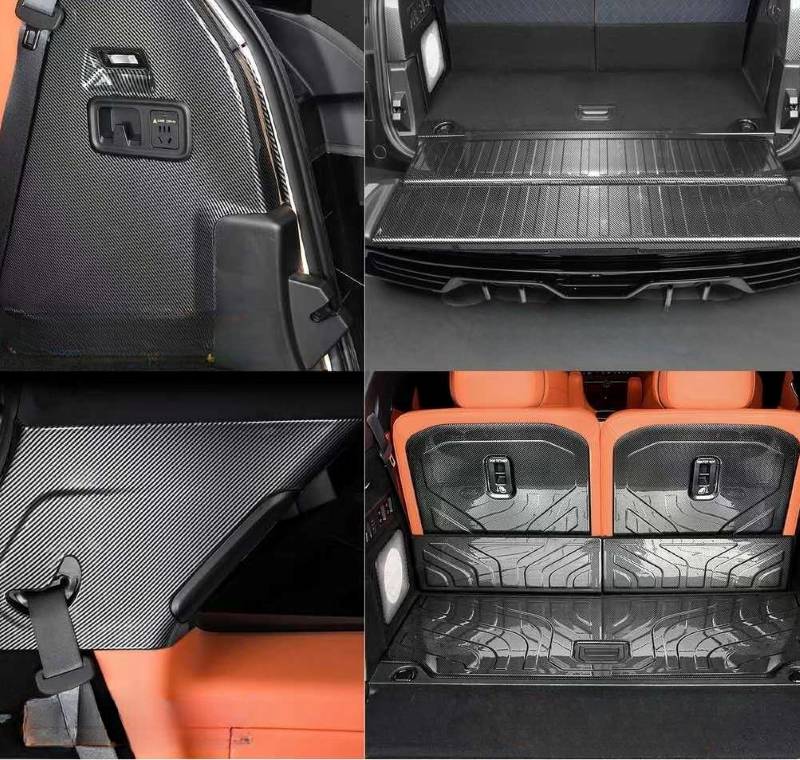 Lynk\Co 900 Arxa Stoykalar Üçün Qoruyucu Örtük Karbon
