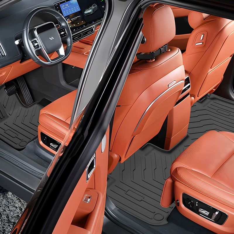 Lixiang L9 Qara Tək Qatlı Ayaqaltı (Döşəmə Matı)